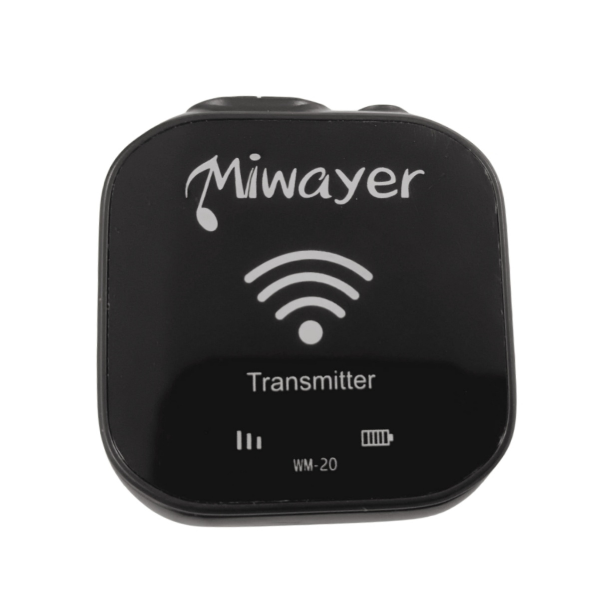 Miwayer 5.8G Draadloos in-ear monitorsysteem Zenderontvangersysteem IEM-systeem met zenderontvanger Automatisch koppelen: Donker Kaki