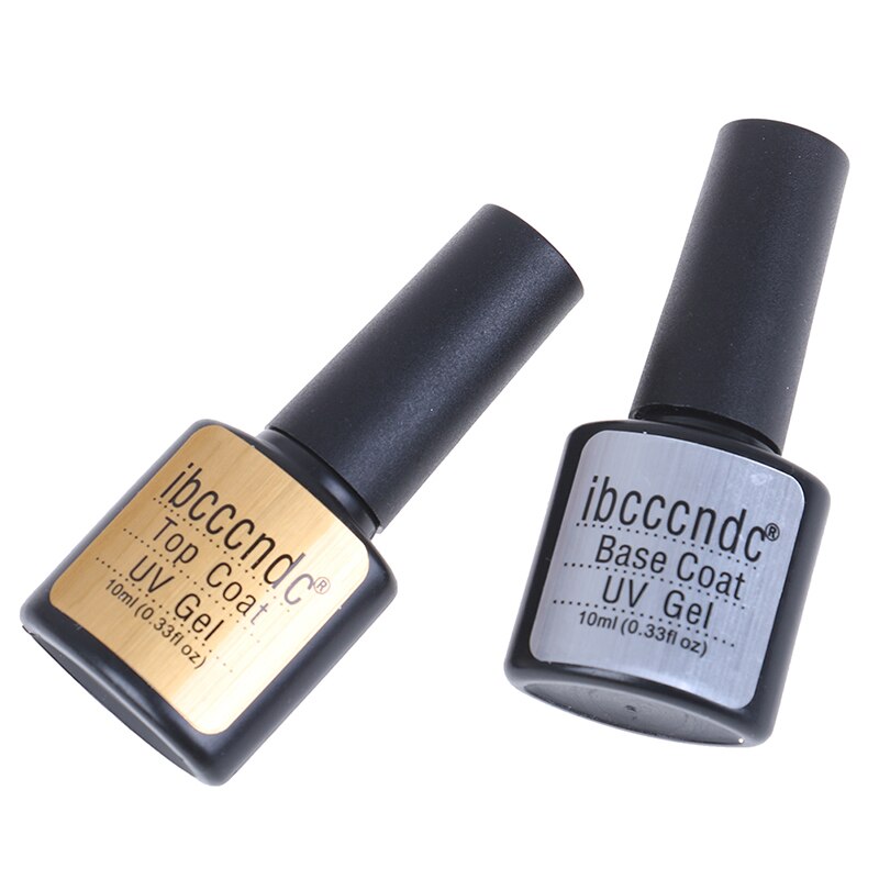 Transparante Base Top Coat Gel Nagellak UV 10ml Soak Off Primer Gel