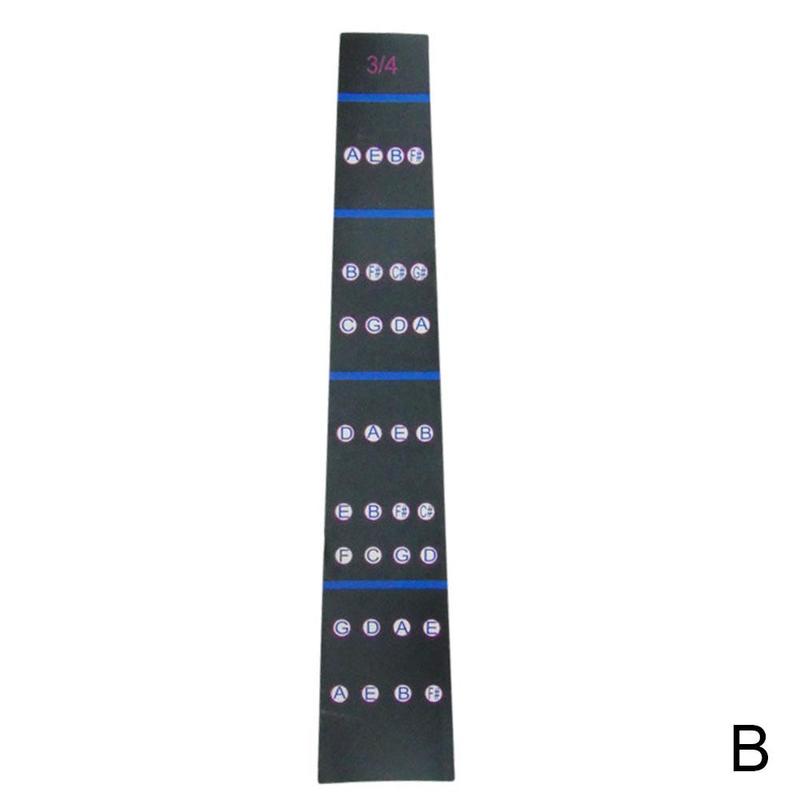 Pegatina para marcar la posición del violín, pegatinas para el diapasón, piezas para principiantes, accesorios de diapasón, marcador Z3L5: B