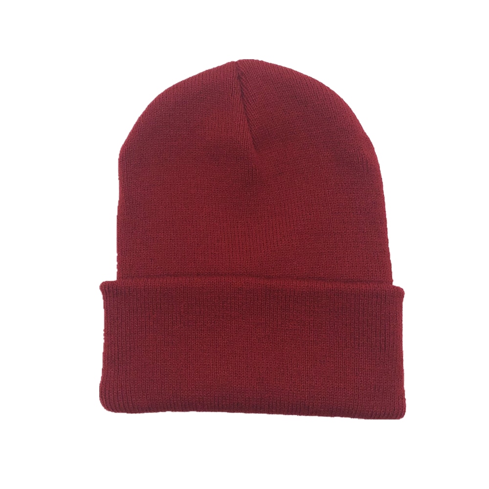 Bonnet unisexe solide | Mélange de laine, bonnet unisexe, bonnet d'automne et d'hiver, casquette tricotée chaude pour hommes et femmes, chapeaux Gorro bonnets de Ski