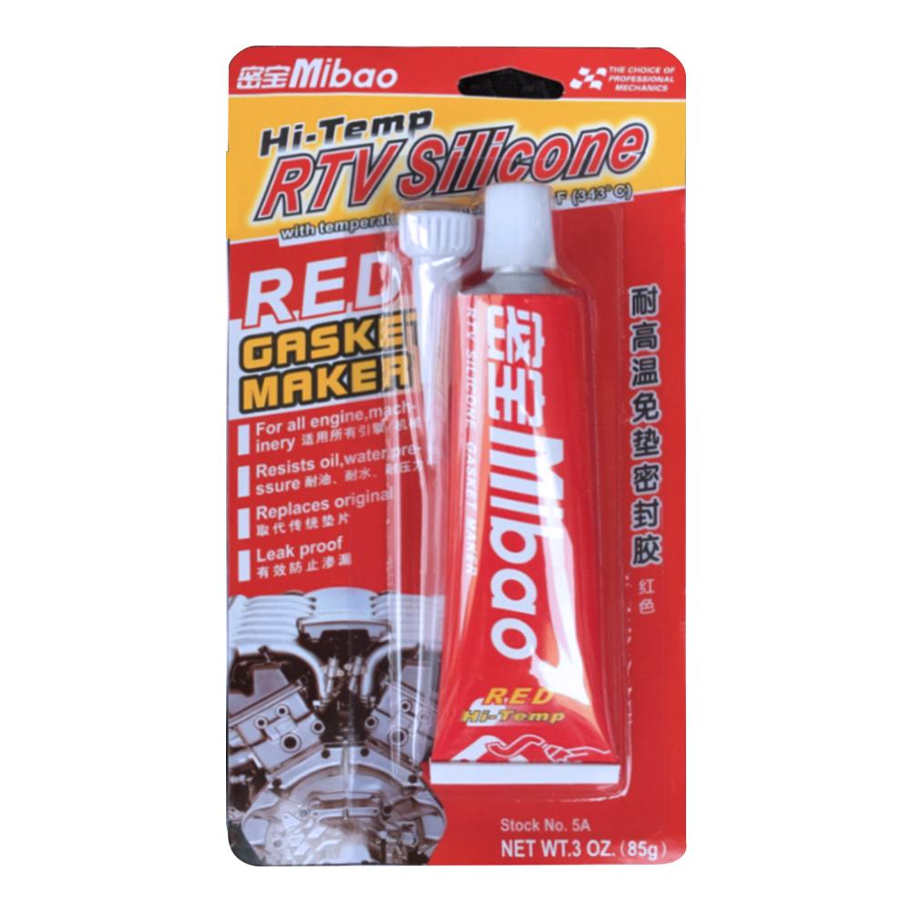 Style 85g Automotive Mechanical Seal Leak-proof Electronic Seal Glue Silicone Free Gasket Sealant Mi Bao Red Glue: Red