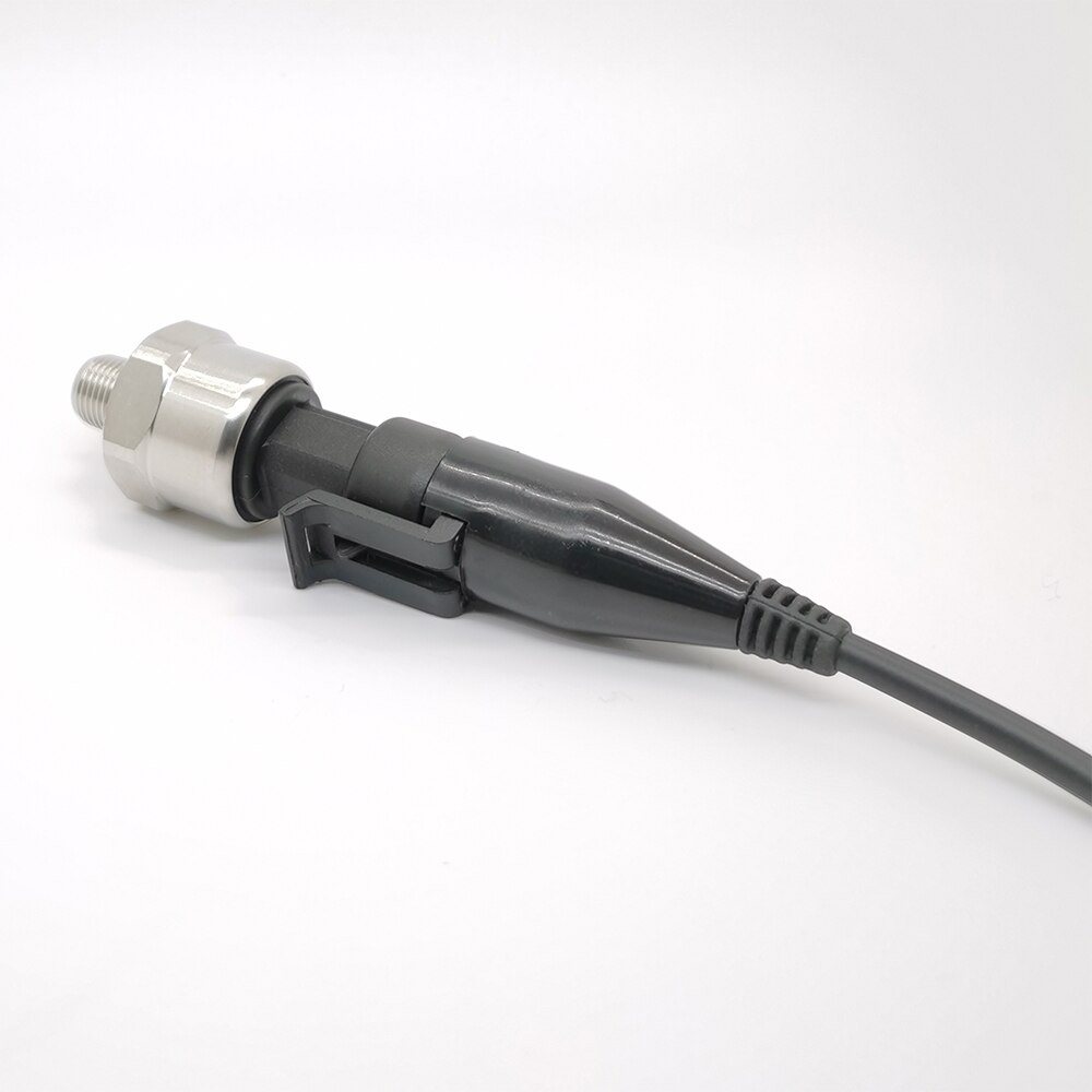 Trycksensor givare sändare för vattenolja bränsle gas luft 1/8 npt  dc 5v keramisk sensor rostfritt stål 5-300 psi tillval