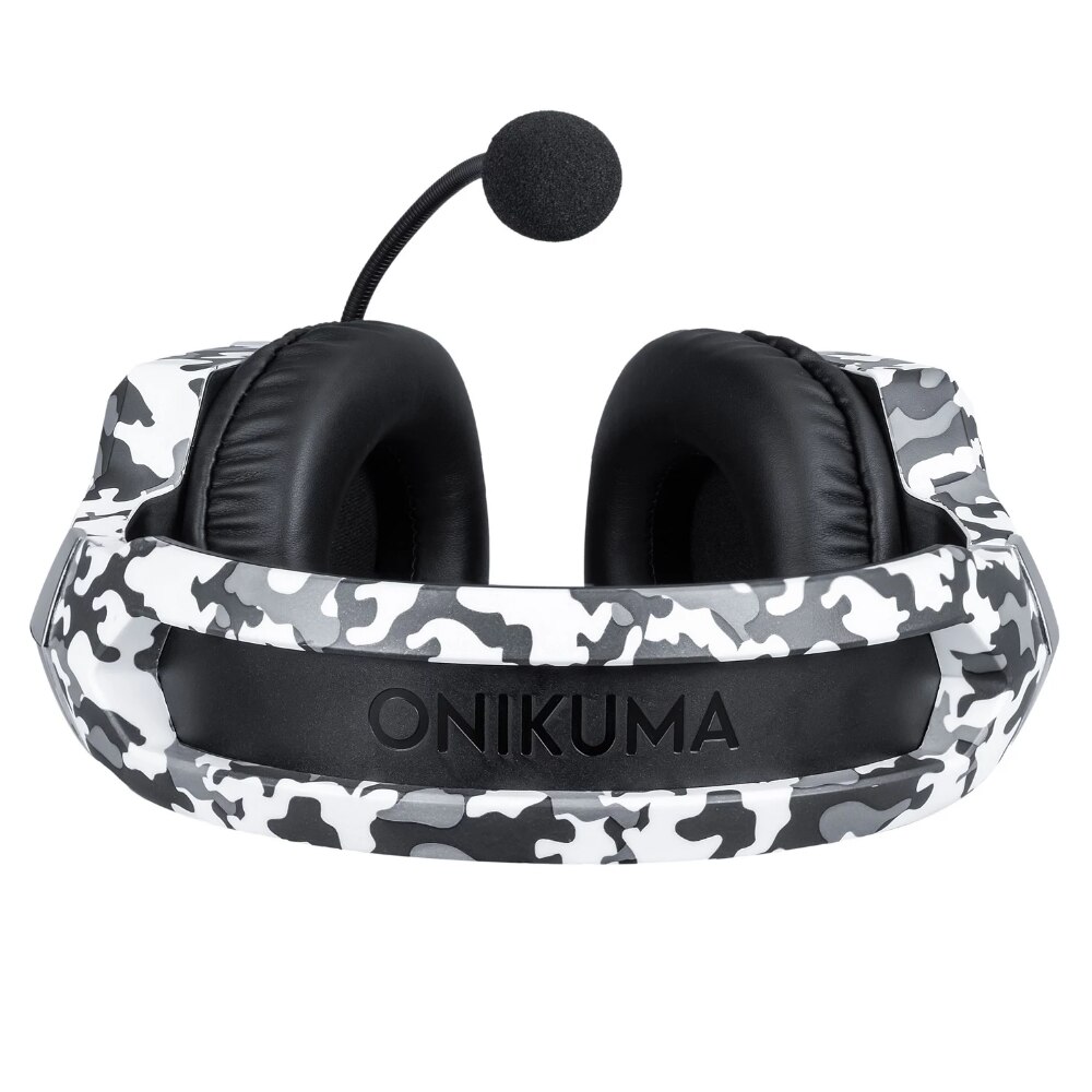 ONIKUMA K8 casque de jeu RGB lumière filaire casque annulation de bruit pour PC/PS4/XBOX casque stéréo pour Gamer