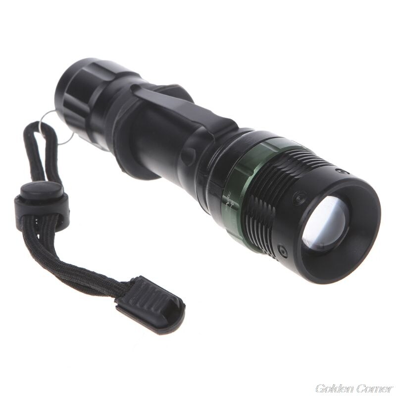 Ultrafire 5000LM Zoomable XM-L T6 LED Flashlight Torch Super Bright Light M06 21 Dropshiping