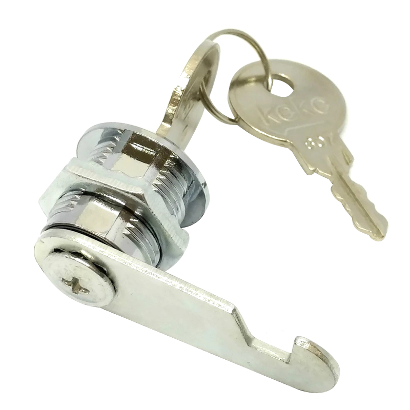 Aluminum Alloy Cylinder Barrel Lock Set 2 Cles for Mailbox Drawer 20mm Best Price: Default Title
