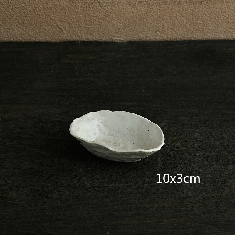 1 st stengods kokkärl sushi servis fruktskål fat dessert tallrik japansk stil fisk tallrik sallad tallrik binaural tallrik: B