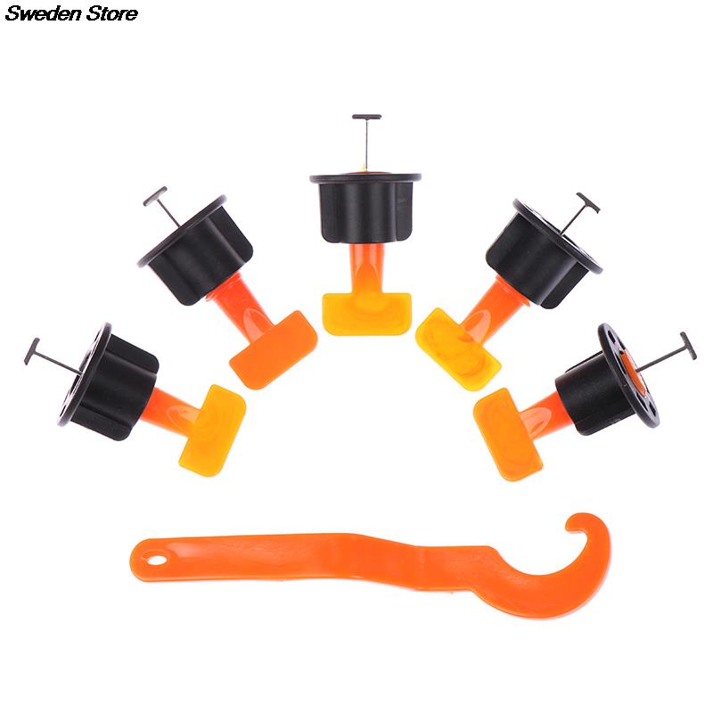 50 Pieces/package Reusable Horizontal Wedge Tile Spacer For Floor Tile Tile Leveling System Positioning Leveler Bracket