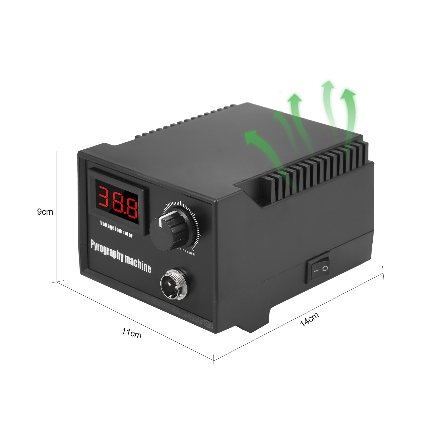60W 110V-240V Woodburner Holz Verbrennung Werkzeug Bausatz Einstellbare 0 ℃-800 ℃ Holzbeheizten Brandmalerei stift Maschine einstellen Elektrische Lötkolben