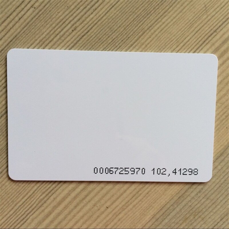 Top EM ID Card 125KHZ RFID Card 4100/4102 reaction for door Access Control Time Attendance