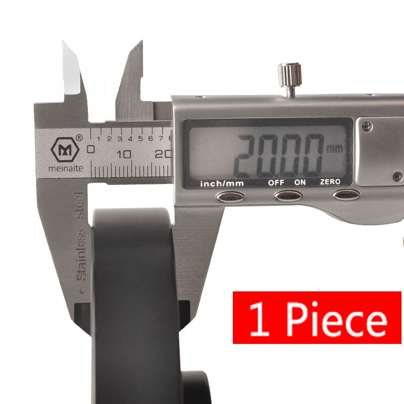 TEEZE Auto Zubehör Aluminium Legierung 7075-T6 Spurverbreiterungen 4x108 CB 63,4mm für Fest 20mm Rad-Adapter 1 stück: Schwarz Abstandshalter 20mm