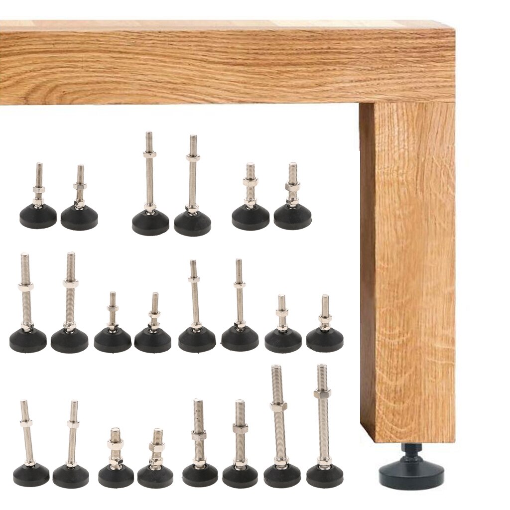 2 stuks/set zware meubelglijders verstelbare machinetafel stelvoeten