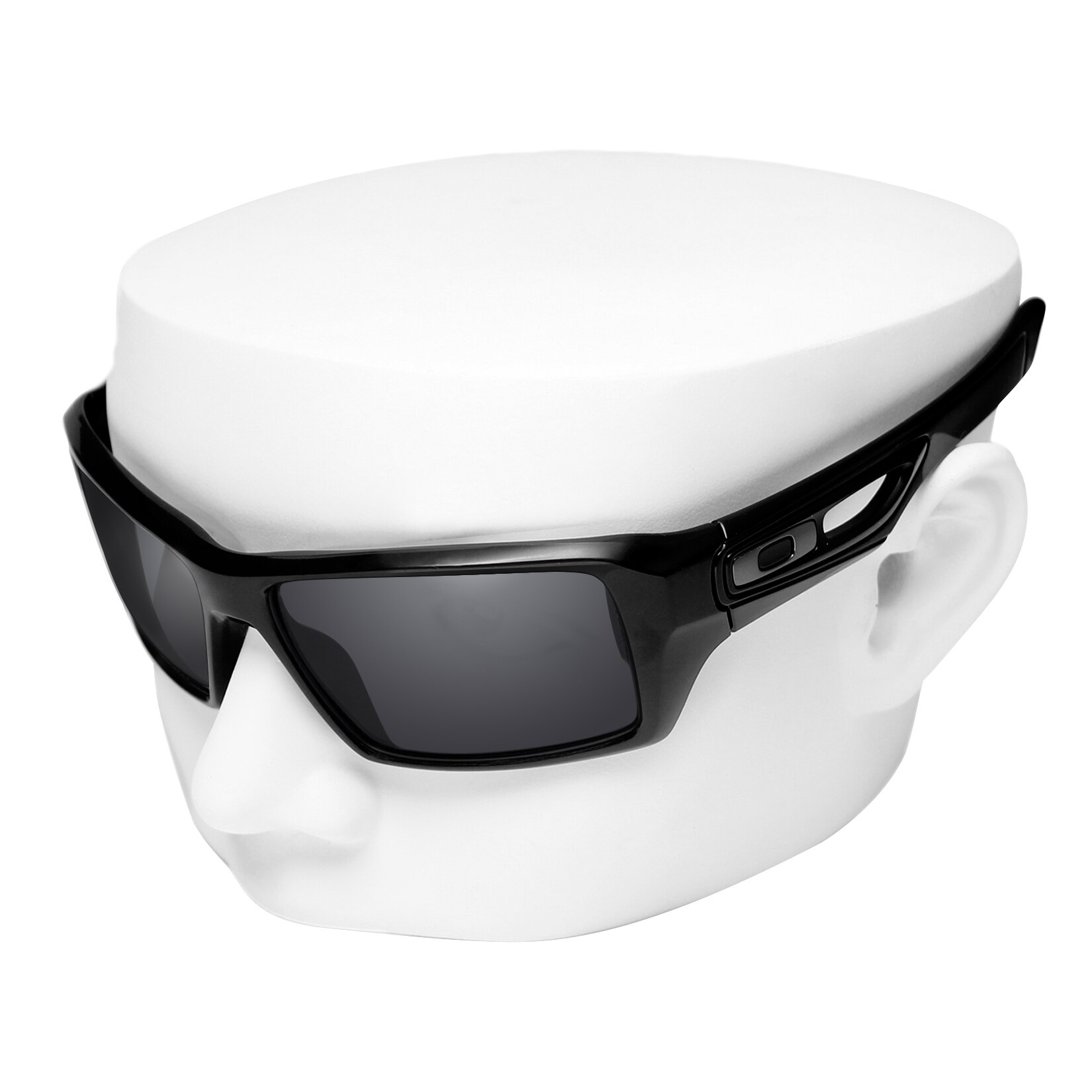 OOWLIT Gepolariseerde Vervanging Lenzen van Black Chrome voor-Oakley Eyepatch 2 OO9136 Zonnebril