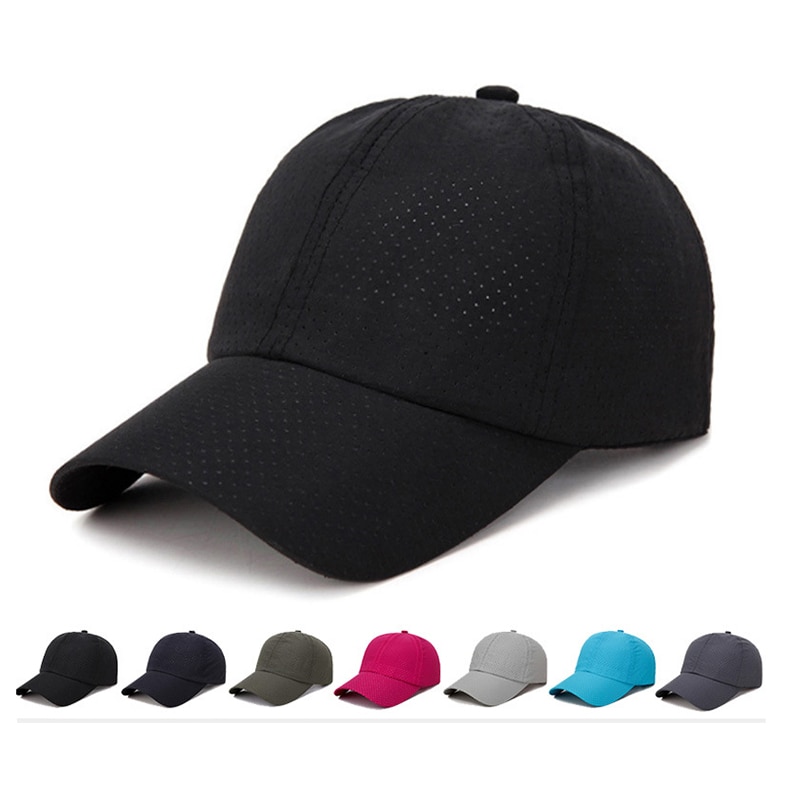 Verstelbare Baseball Hoed Mannen Vrouwen Baseball Cap Outdoor Zonnehoed Zwart Mode Hoed Wit Streetwear Hip Hop Caps & 1
