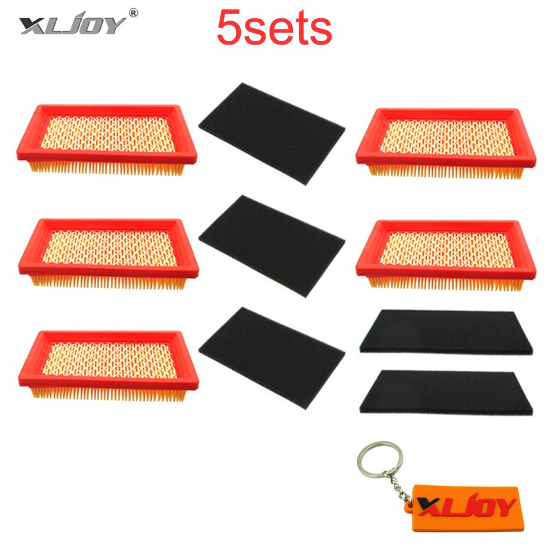 5x Air Filter &amp; Pre-Filter For Kohler XT-6 XT-7 14 083 01-S 14 083 04-S MTD 751-10298, Honda 951-10298 17211-ZG9-M00 GVX140
