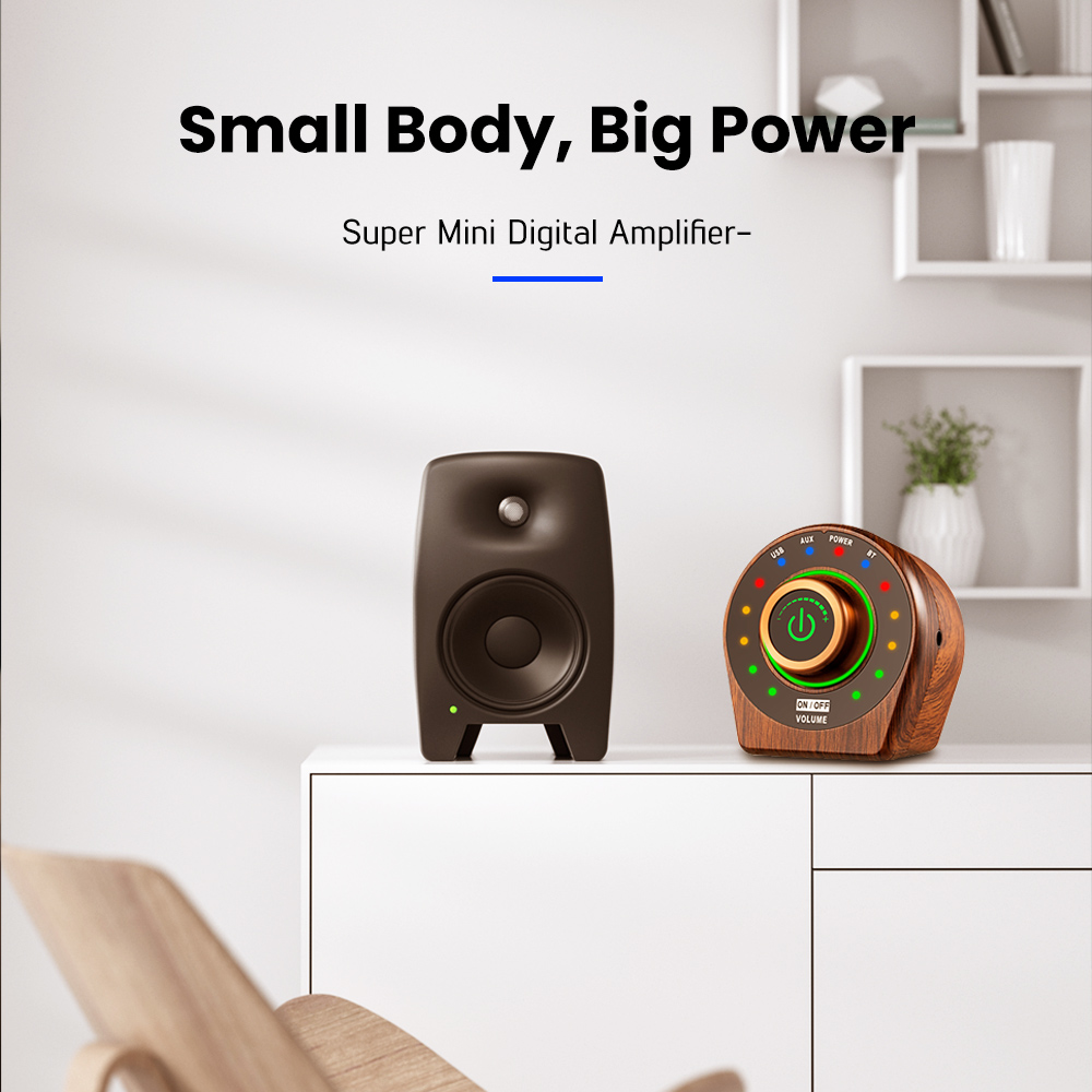 Aiyima Bluetooth 5.0 Geluid Versterker MA12070 Versterkers Klasse D Stereo Mini Digitale Audio Amp 50Wx2 Diy Home Speakers