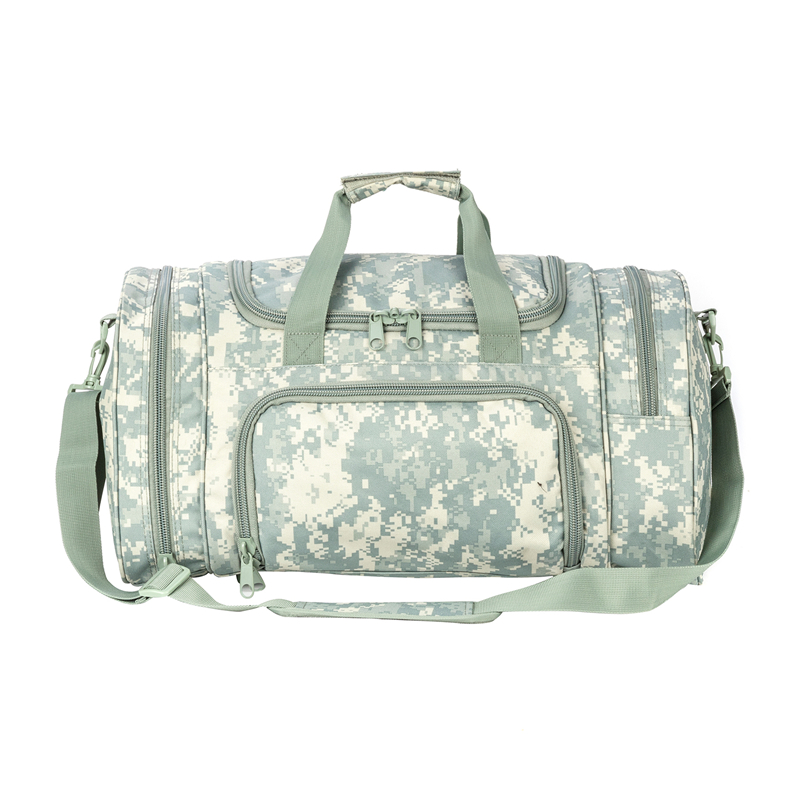 35L Sports Fitness Bag for Men Outdoor Yoga Gym Swimming Shoulder Handbags Weekend Travel Duffle Bags with Shoe Compartment: army green