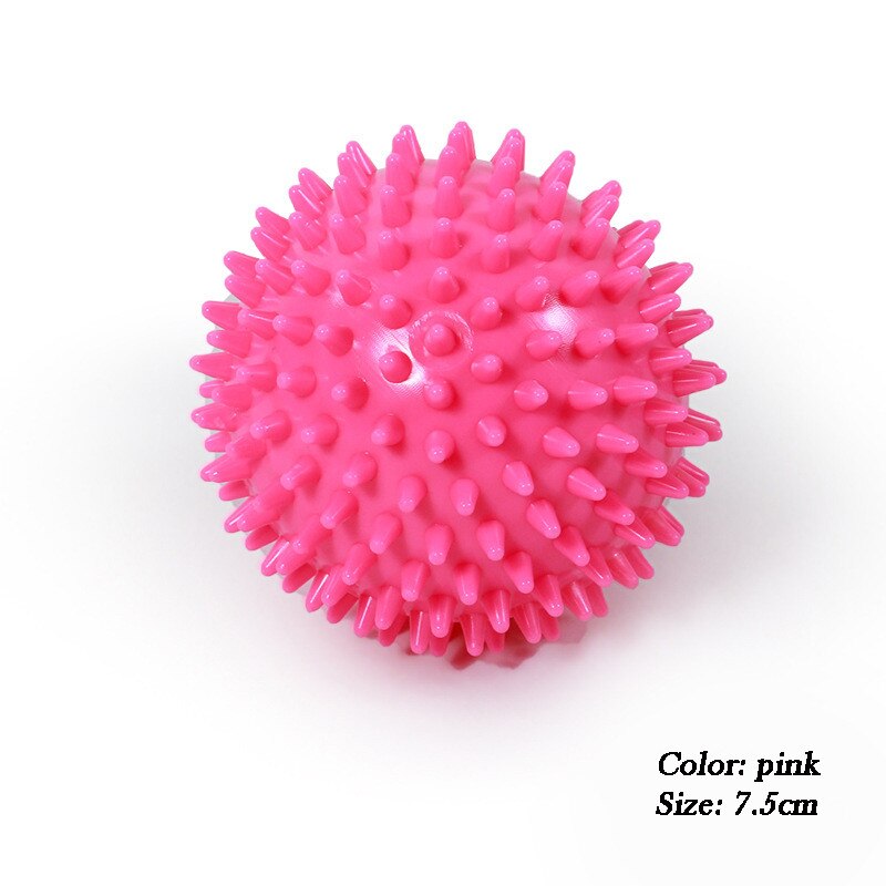 Yoga Fascia Grip Ball Foot Arm Waist Massage Relieve Stress Acupoint Pvc Hedgehog Balls Bodybuilding Whole Body Massage Unisex