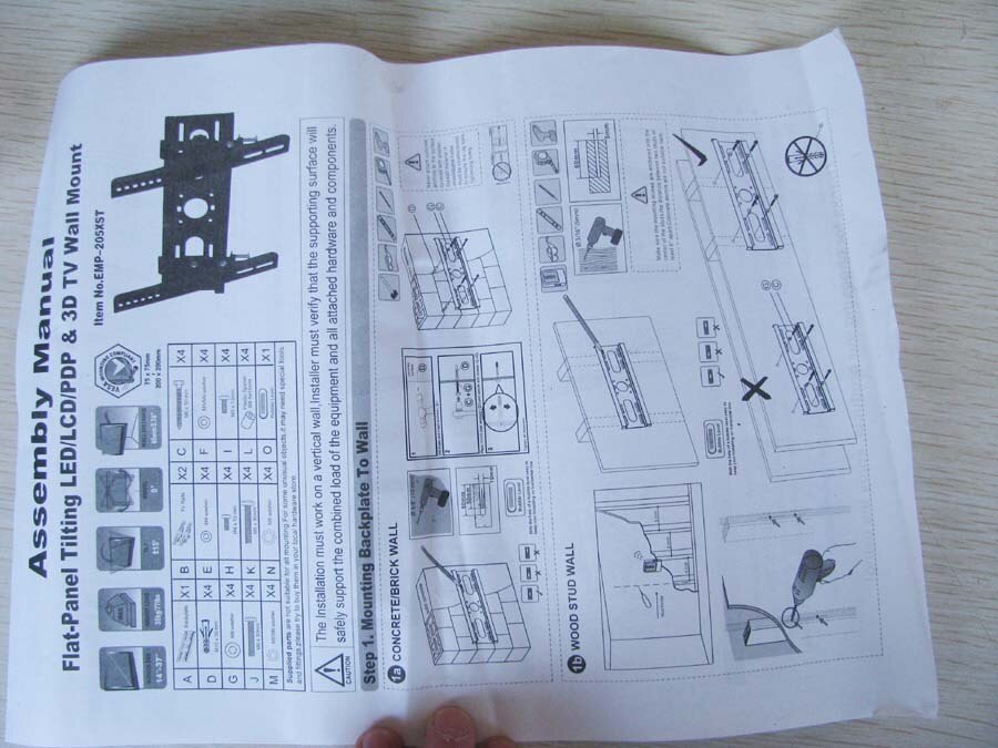 VESA 200x200 for 10"-37" tiltable adjustable LCD LED PLASMA tv wall bracket mount stand holder