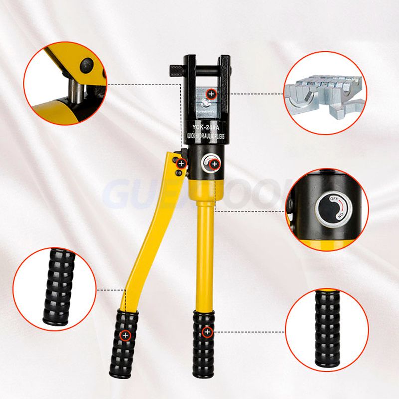 Hydraulic crimping tool cable terminal crimping tool hydraulic crimping tool YQK-120 10-120mm2 pressure