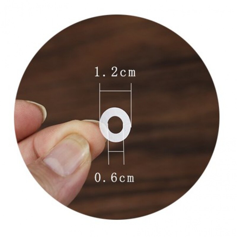 4Pcs 112 Gaten Reparatie Losse Blad Papier Sticker, Bindmiddel Gat Ringen Reparatie Stickers. Herstellen Gat