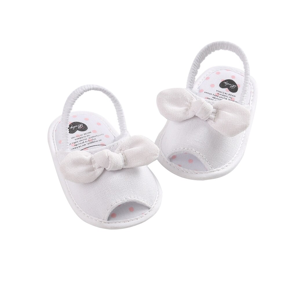 Baby schuhe mädchen Nicht-Unterhose kleinkind mädchen sandalen Baby Mädchen Sandale Schuhe gehen Lernen Weichen Sohlen Nicht-Unterhose Plaid Bogen Tuch: B / 0-6 Monate