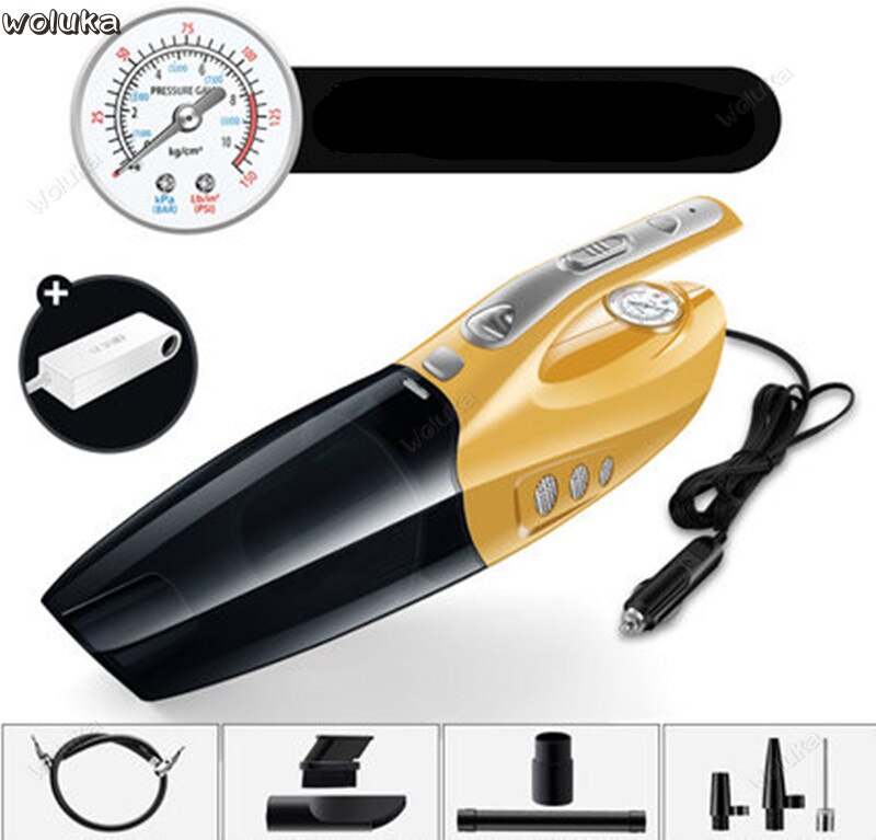 Car vacuum cleaner tire inflatable car air pump powerful special car home high power four in one car CD50 Q04
