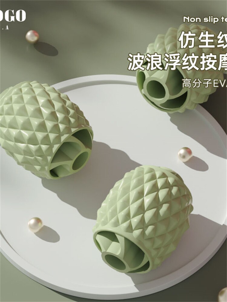 Ring Clip Leg Massager Thin Calf Eliminate Muscle Relax Kneading Roller Shaft Thin Leg Trainer Muscle Roller Stick