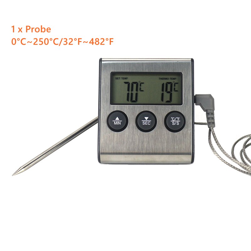 Digitale Vlees Thermometer Keuken Koken Temperatuu... Grandado