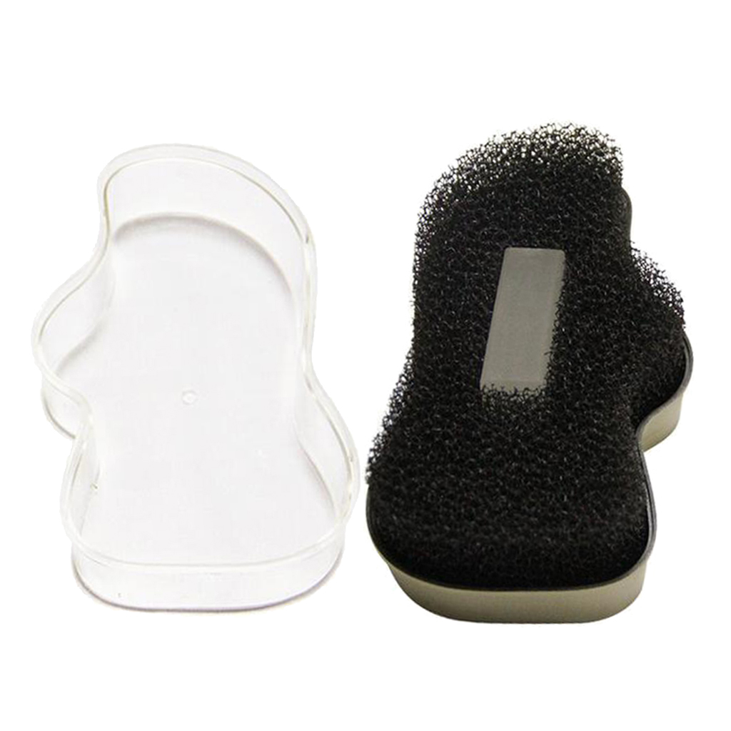 Gamuza y esponja especial cepillo para cuidado de zapatos limpiador suave entrenador de botas