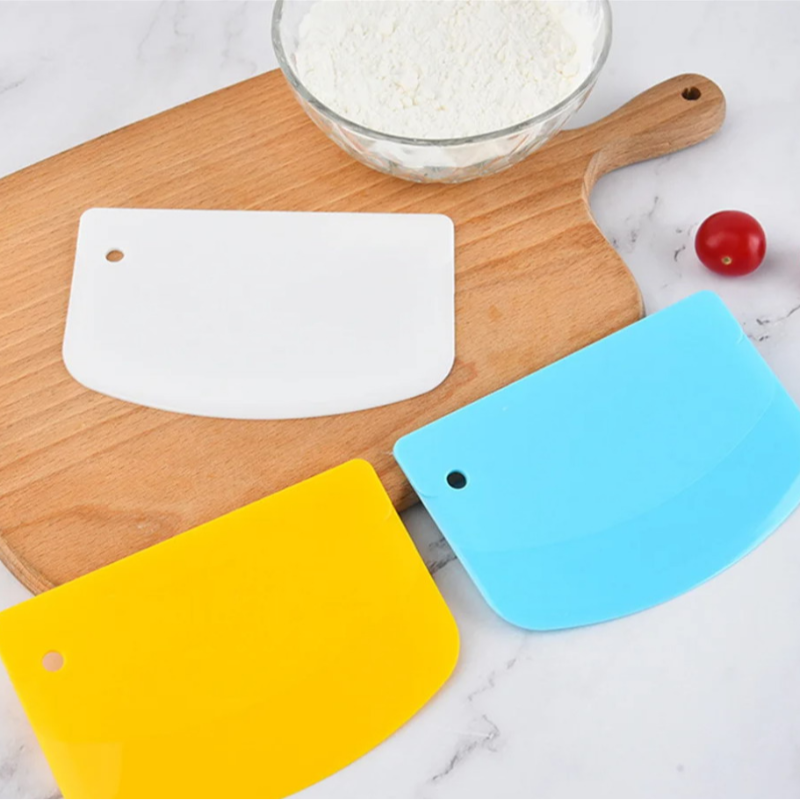 Coupe-pâte polyvalent, grattoir pour pâte à pain, gâteau Fondant, crème, spatule, coupe-pâtisserie, Kit de cuisson de cuisine