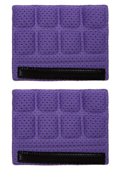 Helm Kinn Pads Schaum Pad Set Kinnriemen Polsterung Ersatz Universal für Radfahren Bike Motorrad Helm: Purple 2PCS