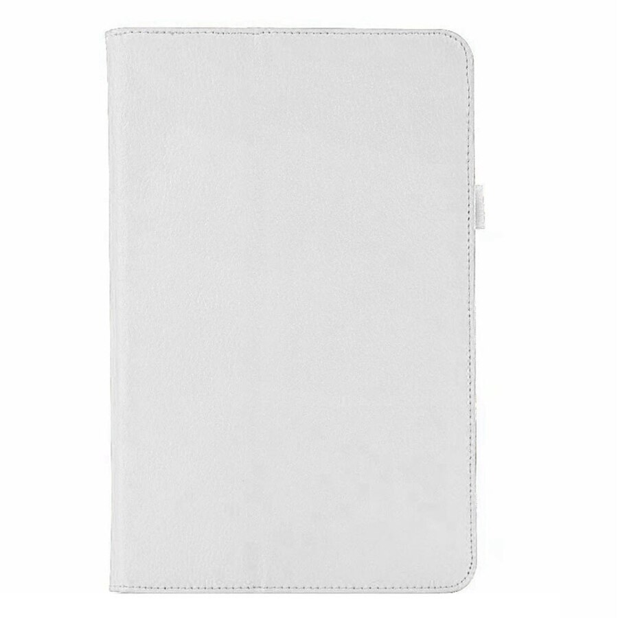 Litchi PU leather case For Samsung Galaxy Tab A 8.0 inch tablet cover SM-T290 T295 T297 Protective Tablet Case +Film+pen: white