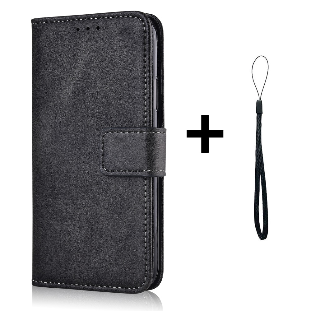 Flip Wallet Case Voor Bq 6630L Magic L Lederen Telefoon Case Voor BQ6630L Magic L Cover Boek Case Voor Bq 6630L Shell: niu-Black