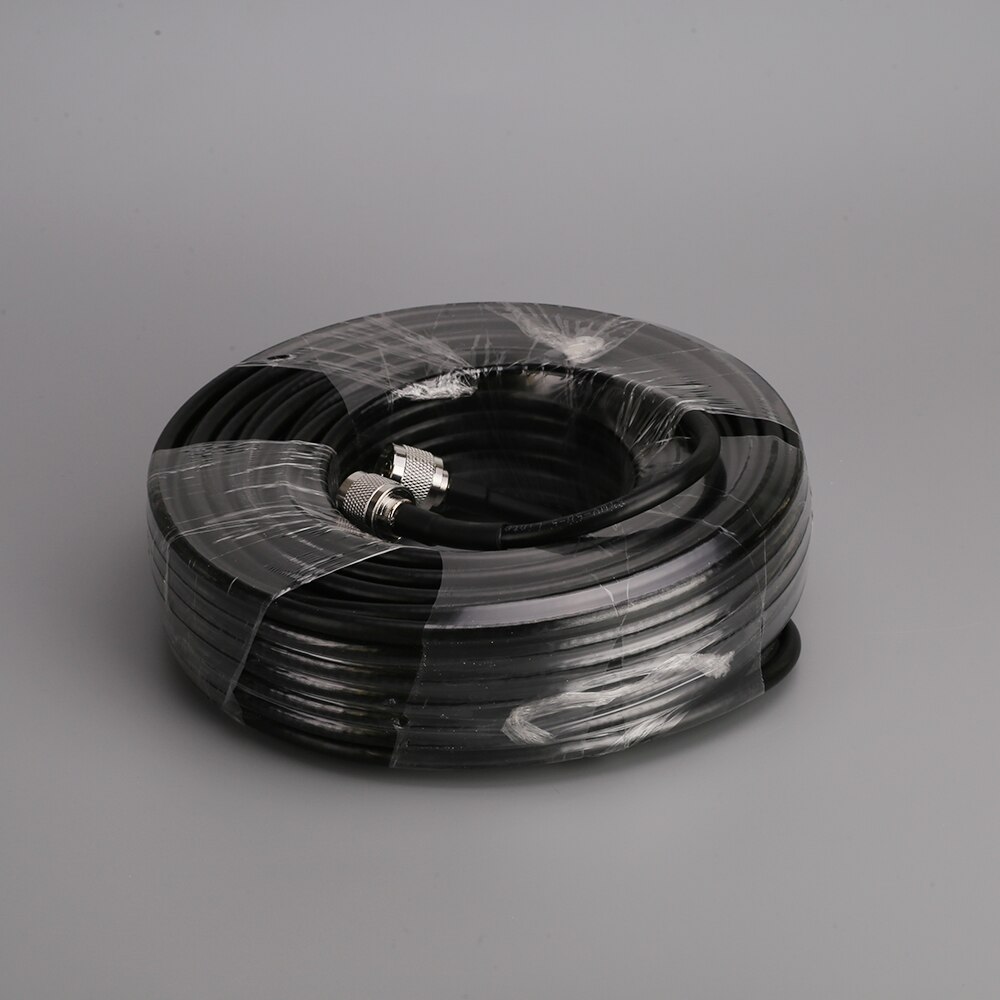 RG6 5D 20meters Low Loss Coaxial Cable 50ohm N Male to N Male Connector Communication Coax Cable For Mobile Phone Signal Booster