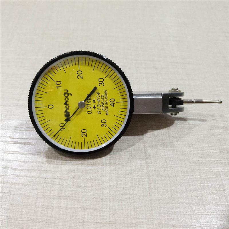 0-0.8mm Level Gauge Scale Precision Metric Dovetail Rails Indicator Measuring Instrument Dial Test Tool Dial Indicator