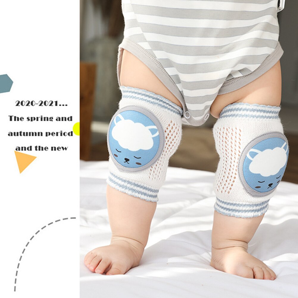 2 pcs Safety Baby Knee Pad Kids Safety Protector Crawling Elbow Cushion Infant Toddlers Knee Pad Anti-slip Winter Leg Warmers