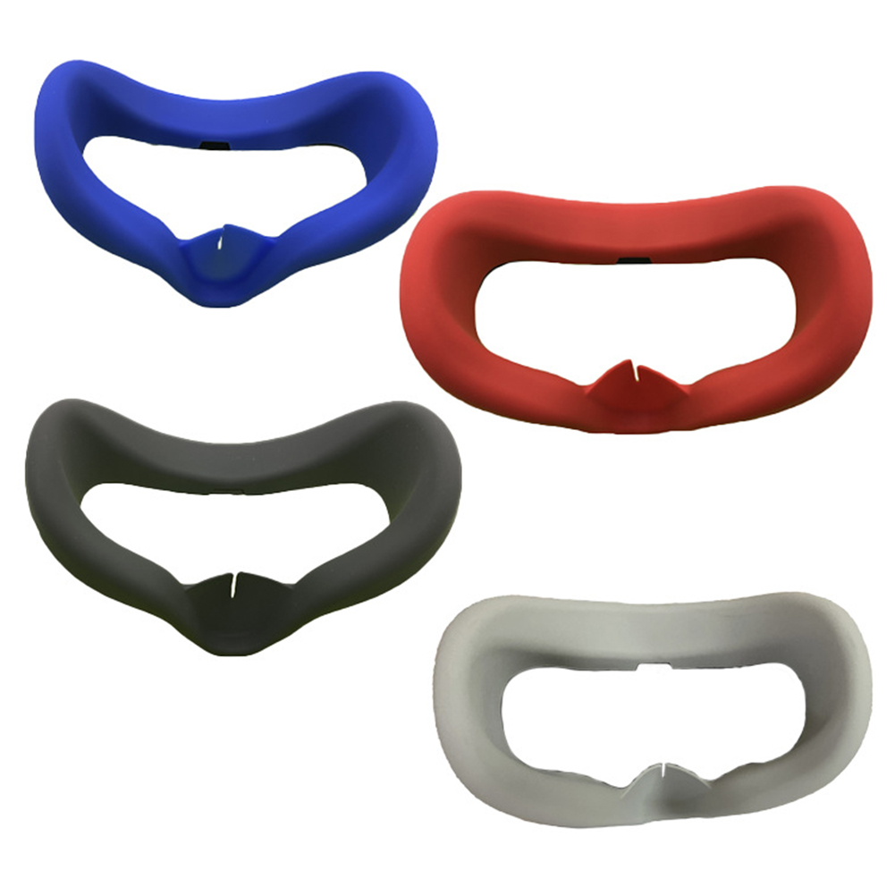 Couverture de masque d'oeil de Silicone pour Oculus Quest VR lunettes unisexe Anti-sueur Anti-fuite lumière bloquant le remplacement de protection de couverture d'oeil de visage