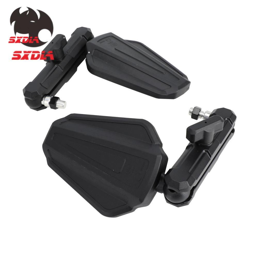 Espelho retrovisor para motocicleta, espelho lateral para ktm adv honda kawasaki versys klr650 benelli trk rally universal