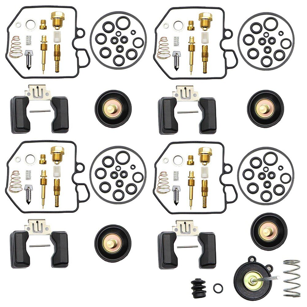 4× CARBURETOR CARB REPAIR REBUILD KIT 80-83 GL1100 Interstate ALL IN For 1983 Honda Goldwing 1100 GL1100 GL1100A Aspencade