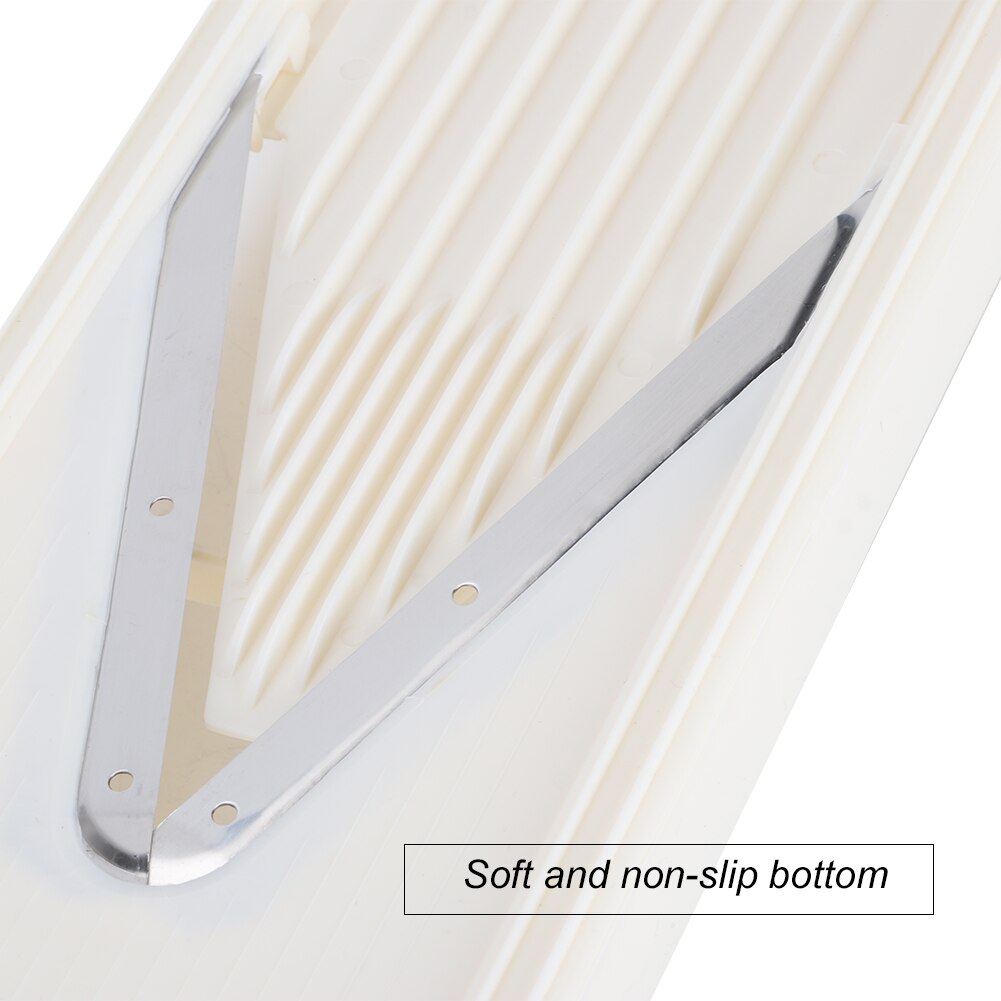 Multifunctional V-Shaped Grater Slicing Cutter Vegetable Cutter with Hand Protector Stainless Steel Blade Gadgets Kitchen Access