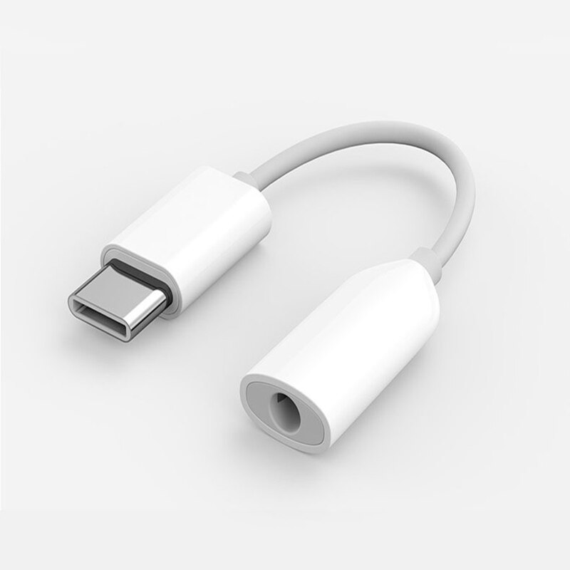 Originele Xiaomi 3.5Mm In-Ear Wired Hoofdtelefoon Bass Stereo Oordopjes Muziek Headset Met Microfoon Voor Mi 10T pro 9 8 Poco X3 X2: Autio cable White