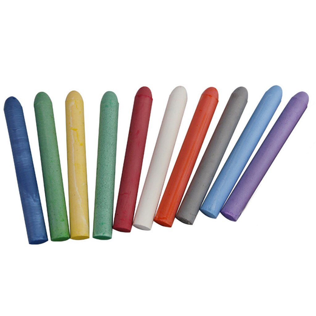 6pc Bunte Kreide Stift Zeichnung Freundliche Staub-freies Staubfreie Für Tafel Für Kinder Lehrer Schule Büro Liefert Accessori
