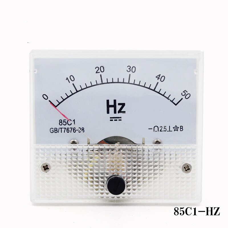 85C1-HZ DC Frequency Meter 10V 20V 30V 40V 50HZ Mechanical Mounting Analog HZ Meter