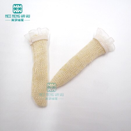1/6 blyth Azone accesorios de ropa para muñecas calcetines de caramelo de rosa, rojo, azul, caqui: XB--XW--004--P