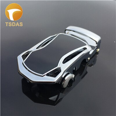 Automatische gesp voor heren leren riem zilver heren riemgesp: Z -5