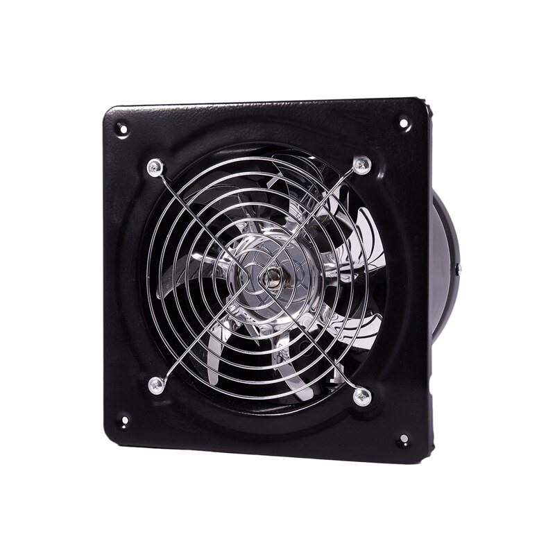 220V Exhaust Fan 6 Inch Ventilation Exhaust Fan Hanging Wall Mounted Low Noise Home Bathroom Kitchen Smoke Exhaust Fan
