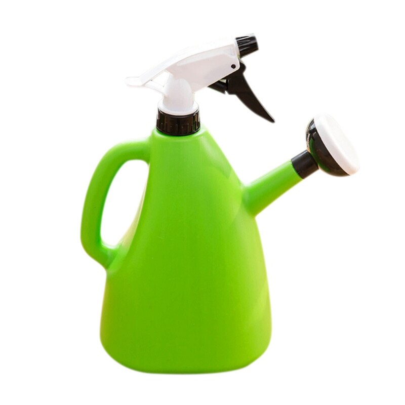 Practical Dual-Purpose Watering Spraying Pot 1L Hand-Pressed Household Gardening Watering Cans Adjustable Garden Supplies: G