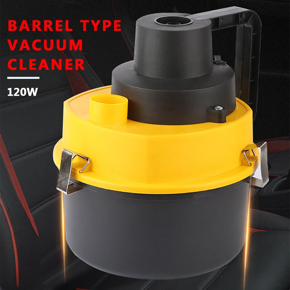 Car Vacuum Cleaner Wet And Dry 12V 5000mbar Strong Suction Accessories Auto Wired 120W Powerful