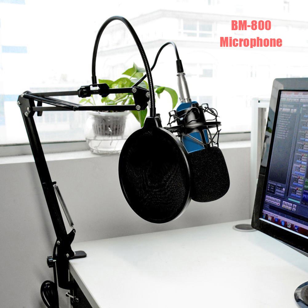 Bm -800 mikrofon 3.5mm kabelgebundenes kondensatormikrofon für aufnahmen