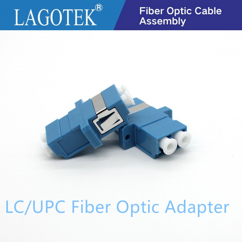 LC UPC Duplex single-mode glasvezel Adapter LC glasvezel koppeling LC UPC Fiber flens LC connector